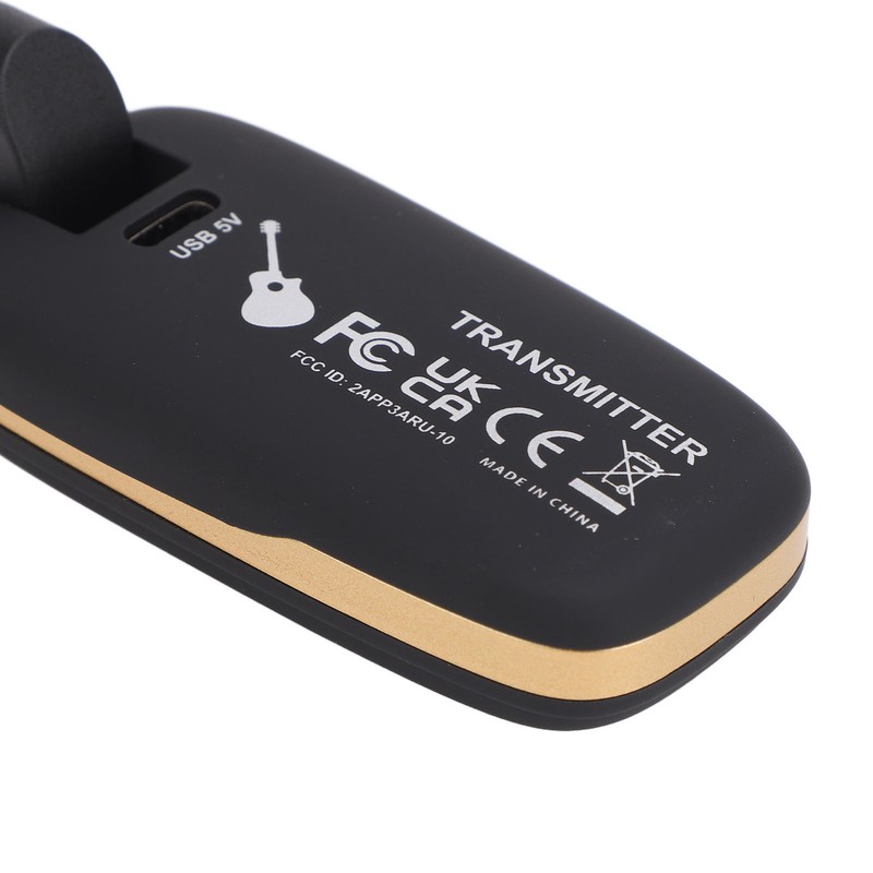 Wireless Guitar System 7 Channels 6.35mm 3.5mm Plug 30‑50m Transmission