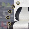 Club CAR Precedent Front Golf Cart Seat Covers Diamond Stitching