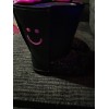 Little Miss Match Black Boots With Flip Sequins size 13