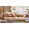 Santa Barbara Design Studio Wood Serving Bowl, Hand Carved Paulownia