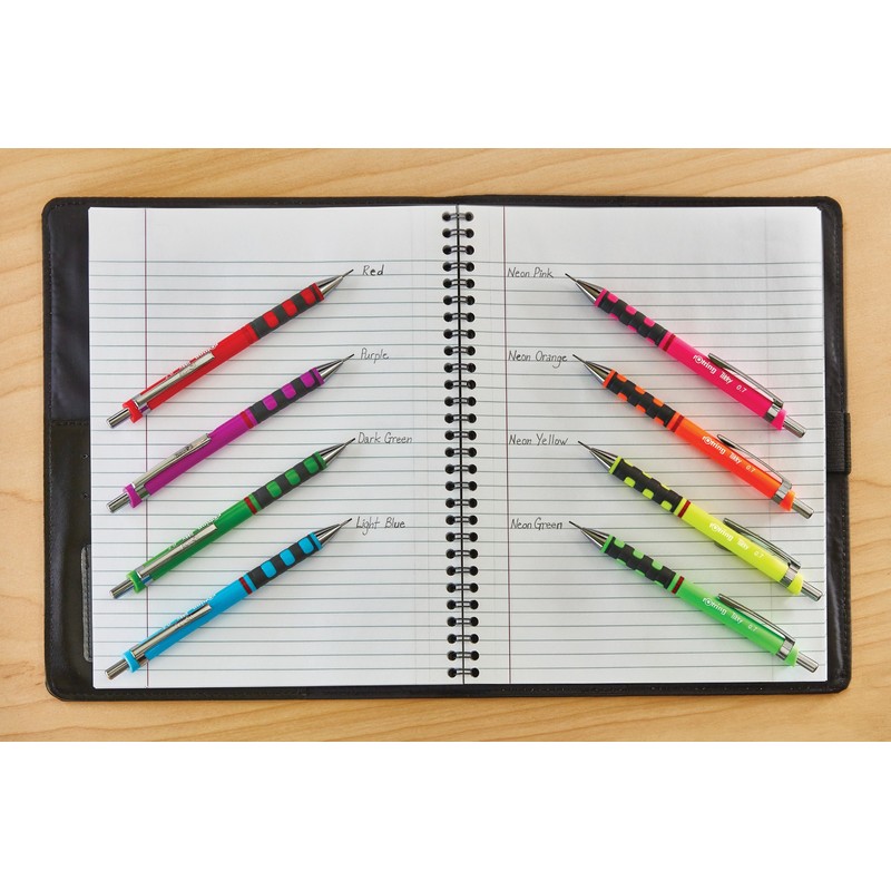 rOtring Tikky Mechanical Pencil, HB, 0.7 mm, Assorted Colours, Box