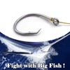 FishTrip Circle Hooks Saltwater Catfish Hook, Stainless Steel Fishing Hooks