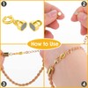 4 Pack Magnetic Necklace Clasps and Closures Magnetic Jewelry Clasps