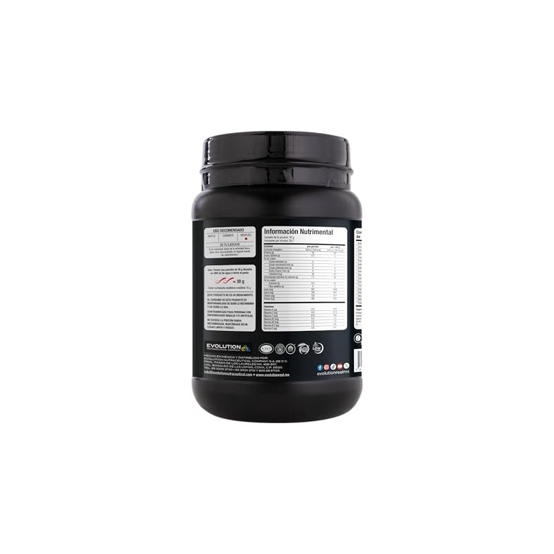 EVOLUTION, Protena de Suero de Leche, WP60, Whey Protein, 18