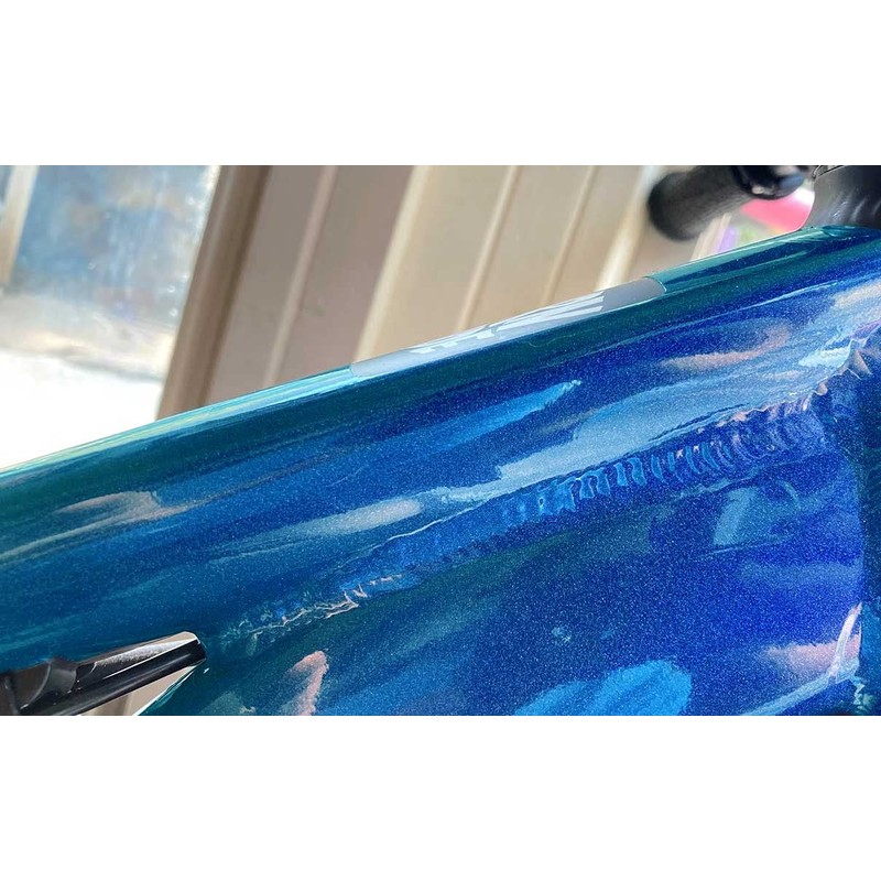VViViD+ Gloss Psycho Blue Premium Vinyl Wrap Film (1ft x