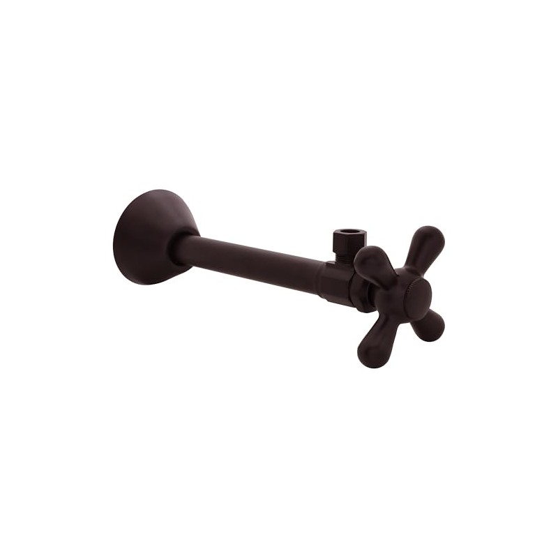Westbrass D1112X-12 Cross Handle Angle Stop Shut Off Valve 1/2"