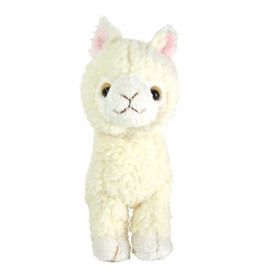 Fluffies Alpaca White Plush Small