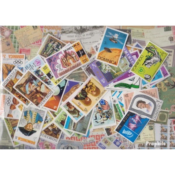 X5 Dominica Collection 75 different stamps (Stamps for Collectors)