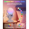 Ankilo Kids Alarm Clock with Night Light, White Noise Sound