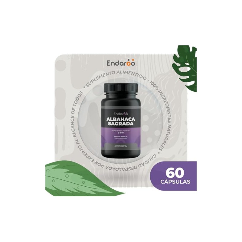 Albahaca Sagrada | Suplemento Alimenticio de Origen Natural | Apoyo