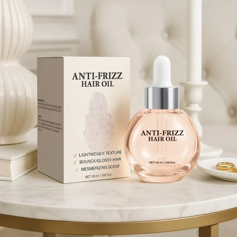 Aceite Capilar Anti Frizz 50 Ml Para Todo Tipo De