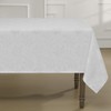 Romanstile Jacquard Rectangle Tablecloth, Waterproof Elegant Damask Pattern Table Cloths,