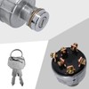 Vkinman YN50S00002F1 Ignition Switch with 4 Position 6 Terminal Wire
