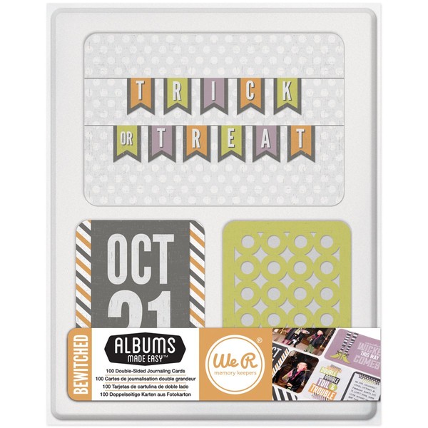 Bewitched Collection We R Memory Keepers Journalling Cards