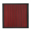 Red Reusable&Washable High Flow Drop-in Air Filter Panel Compatible with