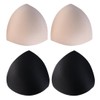 YATEICBC 2 Pairs Removable Bra Pads Bra Inserts Comfortable Women