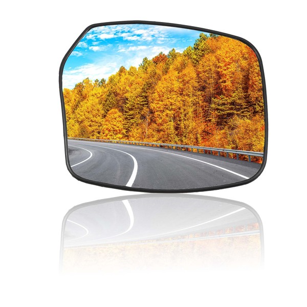 VISMIRROR Car Rearview Passenger Side Heated Mirror Glass Replacement W/Backing