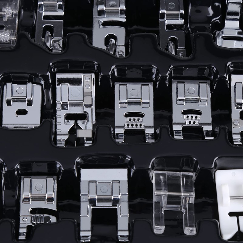Multifunctional Sewing Machine Parts Presser Feet Compatible Brother, Babylock, Singer,
