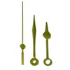 New Replacement Quartz Gold Metal Clock Hands For Clock Movement