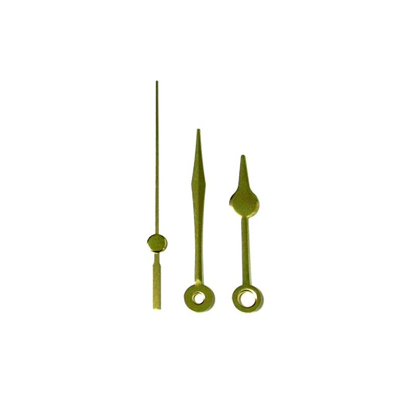 New Replacement Quartz Gold Metal Clock Hands For Clock Movement