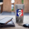 Bastille Day Happy 14th July Cat French Flag Stainless Steel