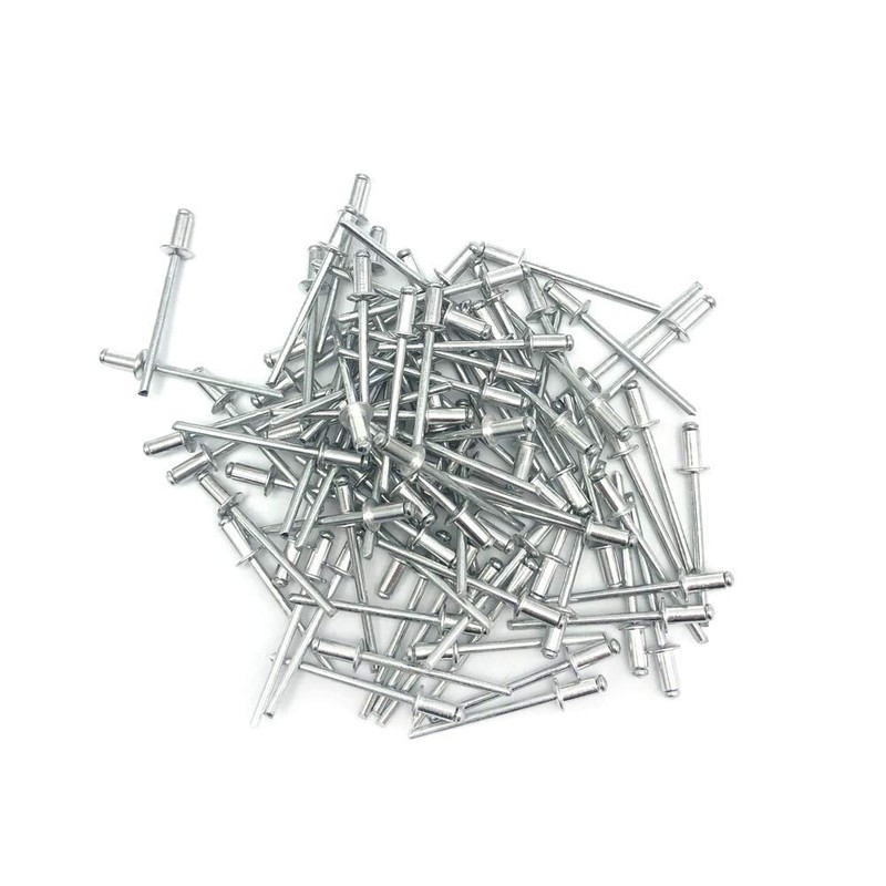 ISPINNER 100pcs 1/8" x 1/4" Aluminum Blind Rivets, 3.2 x