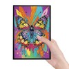 DCIDBEI 2 Pack Diamond Painting Notebook Butterfly A5 Blank Diamond