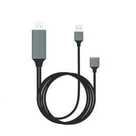 HDMI Cable for Phone to TV, HDMI Cable Compatible with All iOS Android Phones to TV, Phone to TV Adapter Cable, Sync Screen Connector Cable (Black)