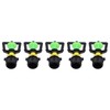 5PCS G1/2 Male Thread Rotating Sprinkler Nozzle Spray Head Misting