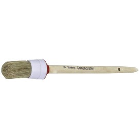 Nölle 153262 Industrial Round Brush with Bristle Mix, Beige/White, Size 12