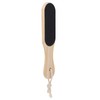 Foot File Callus Remover, Professional Double-Sided Wooden Foot File Foot