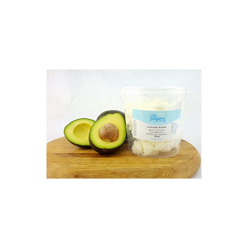 Avocado Butter 500g - 100% Natural Ingredient for Soap, Skin