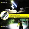 wowlite Flashlight Rechargeable, Super Bright Pocket LED Flashlights with 4