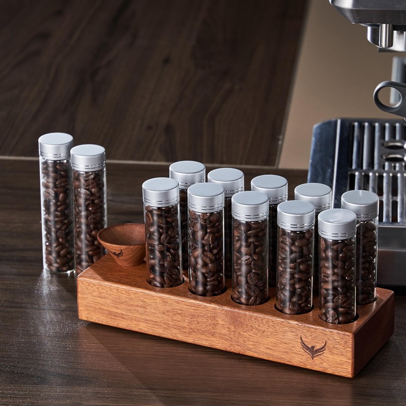 KNODOS Single Dose Coffee Bean Storage Tubes Coffee Bean Cellar