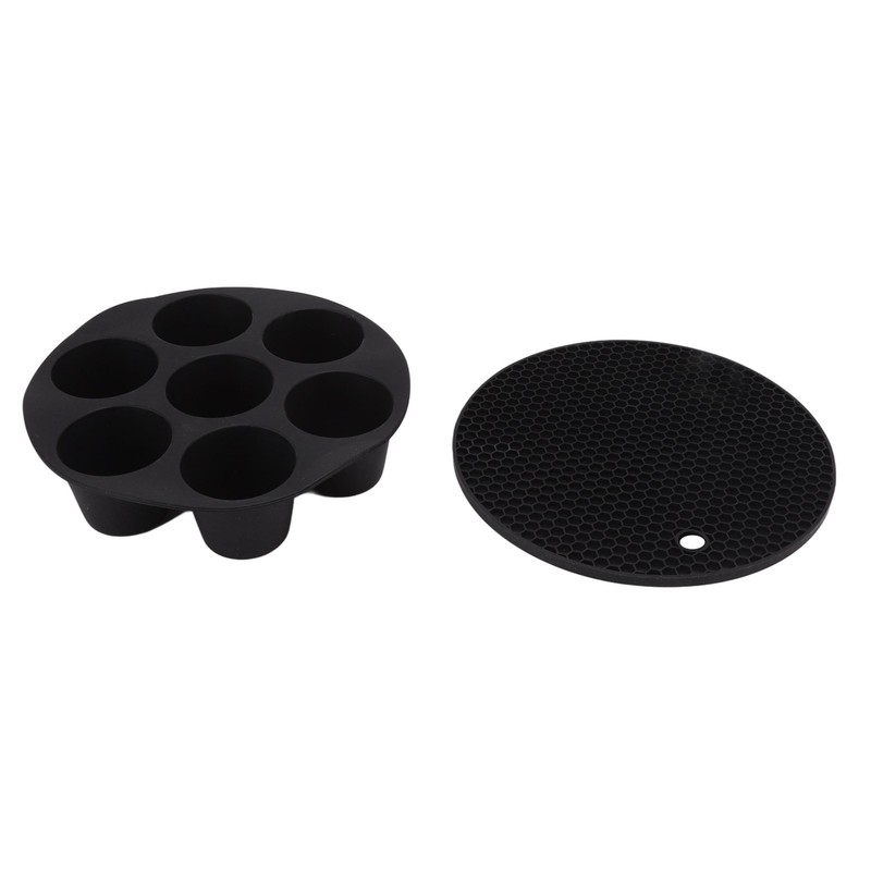 For Air Fryer Pans Set Heatproof Easy Cleaning Stainless Steel