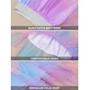 Tulle Skirt for Girls, Elastic Waistband, Irregular Tutu Skirt with