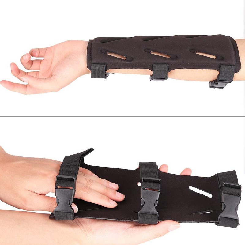 Soft Archery Arm Guard with Adjustable Strap Adjustable Shooting Archery