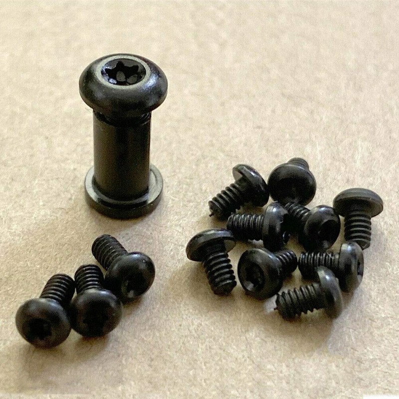 Anodized Black Titanium Screw & Pivot Set for Benchmade 940