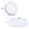 HONWELL Battery Powered Tap Light, Mini LED Tap Closet Light,