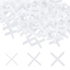 1500 PCS Tile Spacers, 2mm/3mm/5mm Cross Shaped Gasket Plastic Cross
