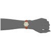 Arias WW20026A Women's Analog Wristwatch, Waterproof, Leather Strap, Cat, White,
