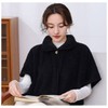 Girl's Style Winter Cape Cape Gray 2ea