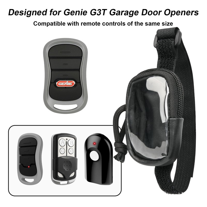 Homakover Garage Door Opener Holder for Visor, Carrying Case for