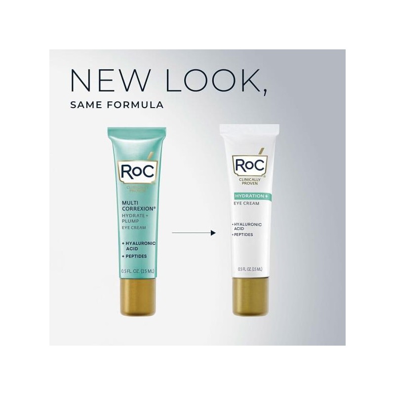 RoC 퍼프니스 앤 다크서클을 위한 RoC 멀티 코렉시온 히알루론산 안티에이징
