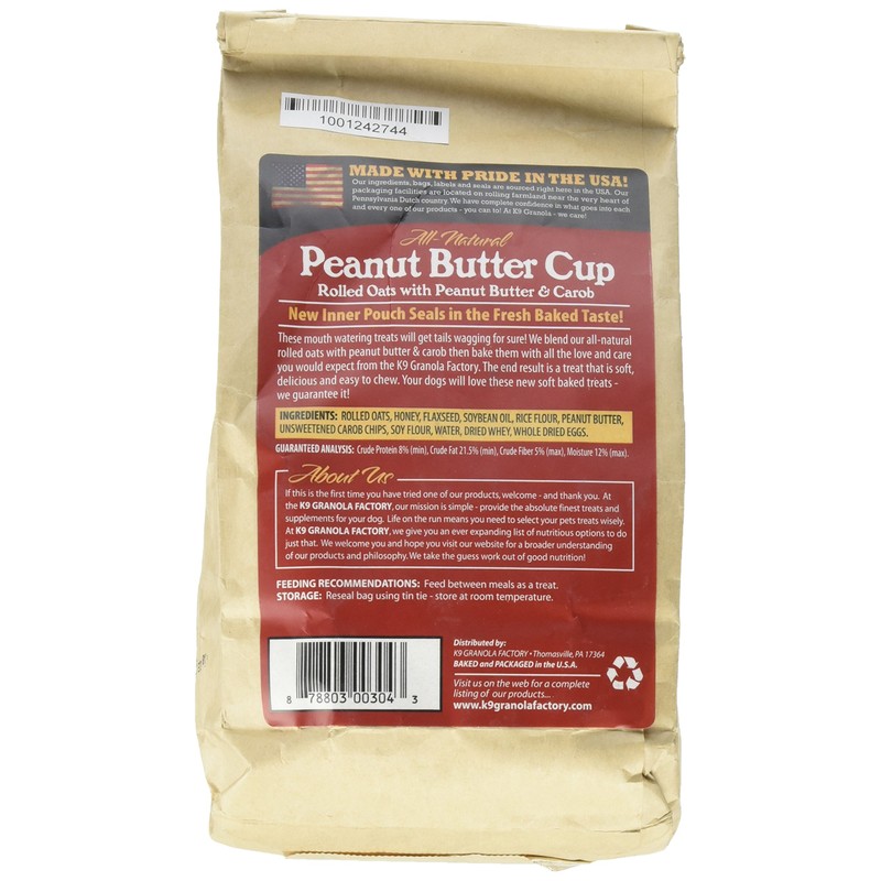K9 Granola Factory Soft Bakes Peanut Butter Cup