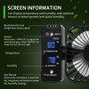 DAOTAILI 4" Grow Tent Fan with Auto Humidity Control |