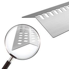 Kalomo Grill Heat Plates Shield for Bull Grill 16631,16520, Bull Angus 4 burner 47629, Bull Brahma Grill, Cal Flame G4 Outlaw, Bull BBQ Gas Grill Replacement Parts Heat Shield Burner Cover Flame Tamer