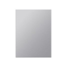 Range Hood Silver Gray Two-Piece Chimney Cover for Tieasy USCX08T75-SG Wall Mount Range Hood