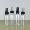 Transparent Small Spray Bottle for Cleaning Solutions, Essential Oils and