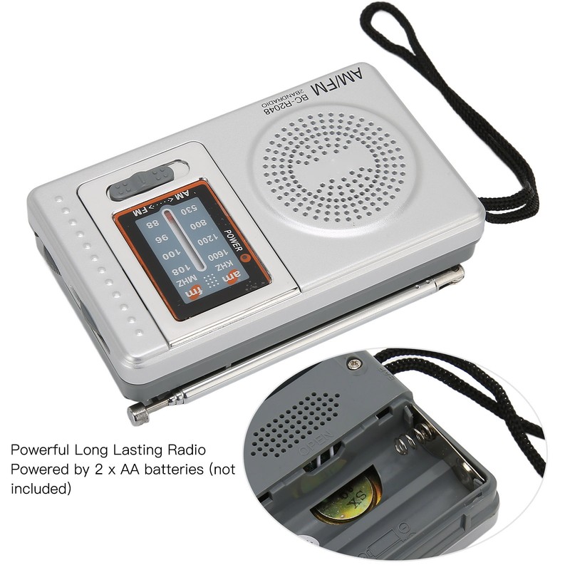 Portable Radio DSP Chip AM FM Transistor Radio with Built